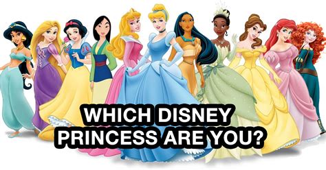 quiz on which disney princess you are|princess based on disney quiz.